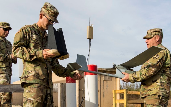 Army Reserve Soldiers take Raven by flight