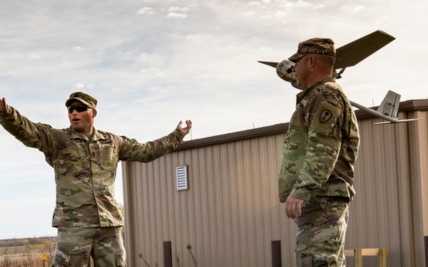 Army Reserve Soldiers take Raven by flight