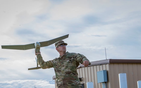 Army Reserve Soldiers take Raven by flight