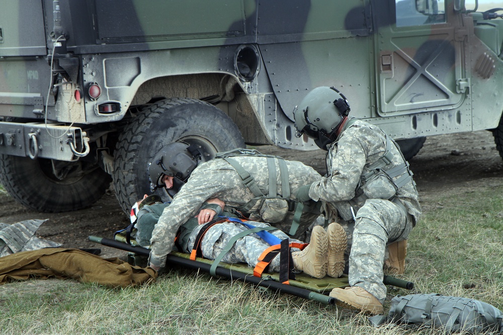 Soldiers Participate in Training Exercise