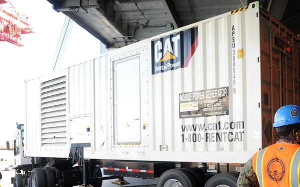 USNS Brittin arrives in PR with largest FEMA shipment yet