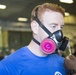 USS Iwo Jima (LHD 7) Conducts Respirator Fit Test