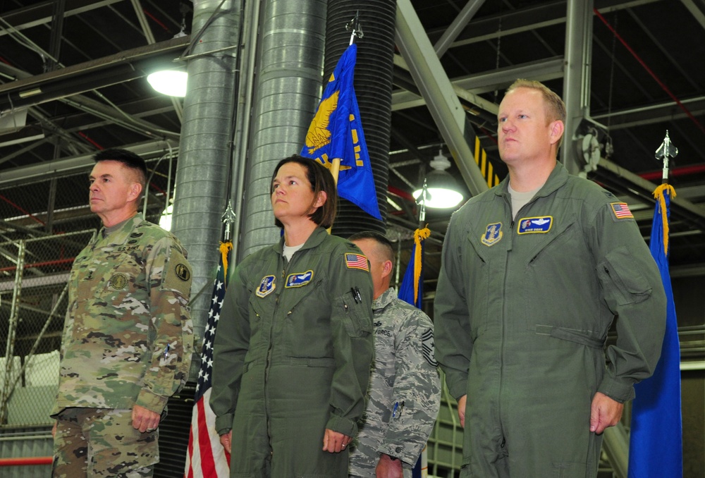 151st Air Refueling Wing change of command