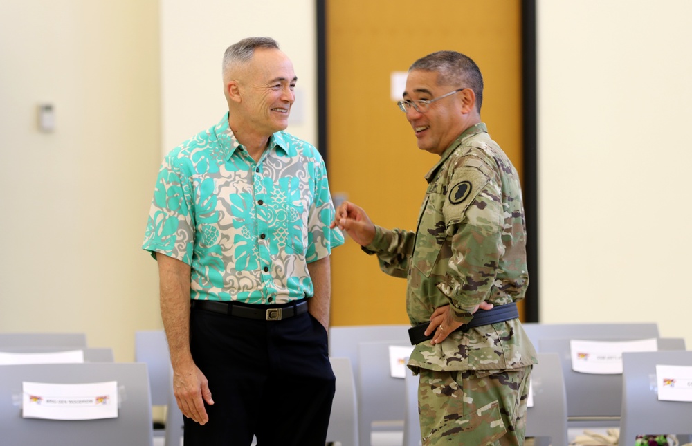 Hawaii Army National Guard Change of Responsibility Ceremony