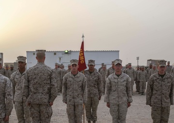 BLT 1/5 gains NCOs and a new member to the family