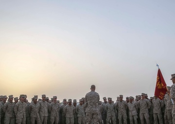 BLT 1/5 gains NCOs and a new member to the family