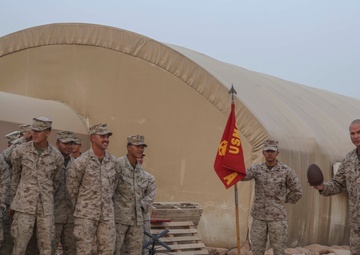 BLT 1/5 gains NCOs and a new member to the family