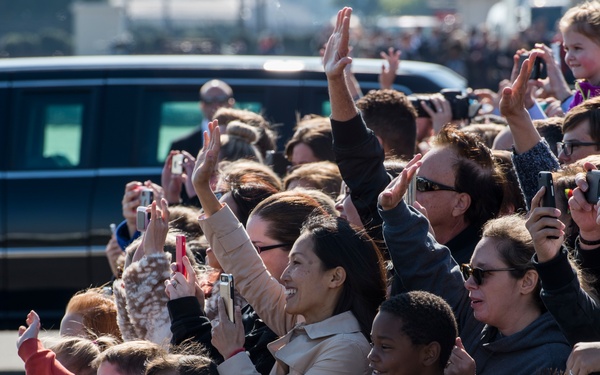 President Trump Visits Yokota