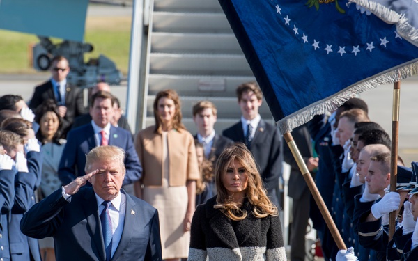 President Trump Visits Yokota