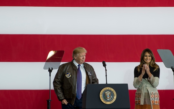 President Trump Visits Yokota