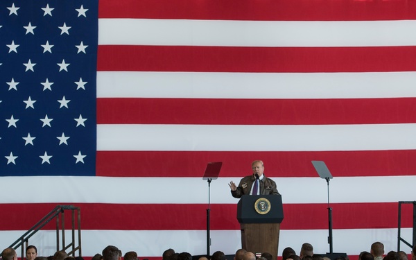 President Trump Visits Yokota