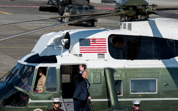 President Trump Visits Yokota