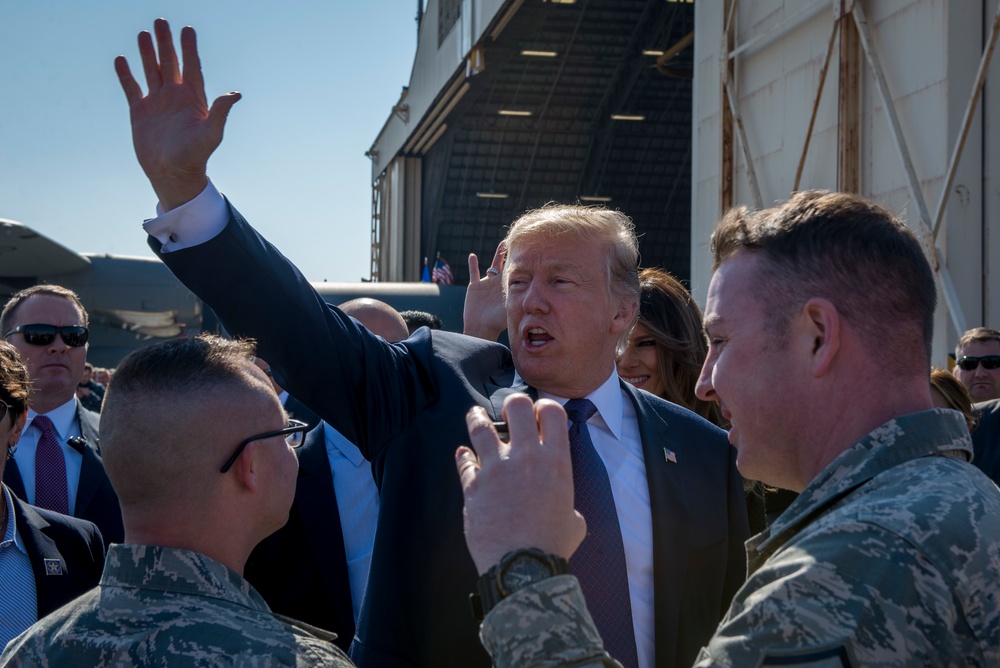 President Trump Visits Yokota