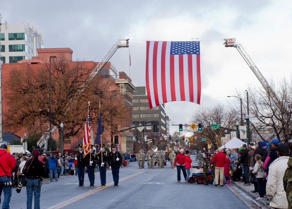 Boise Veteran Day Parade Flyover