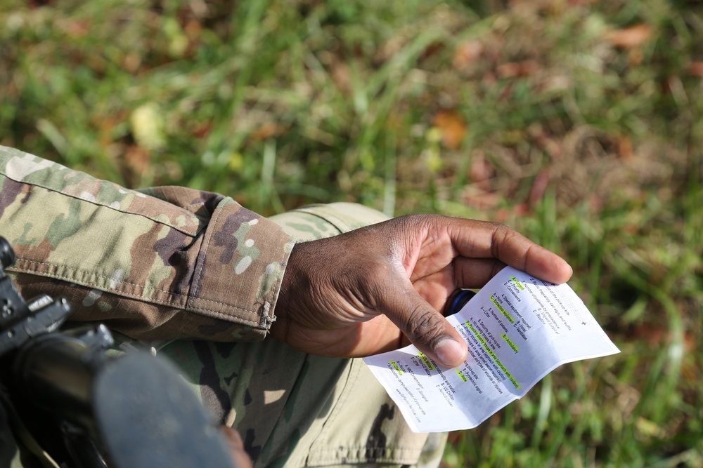 Civil Affairs Soldier Trains for Best Warrior