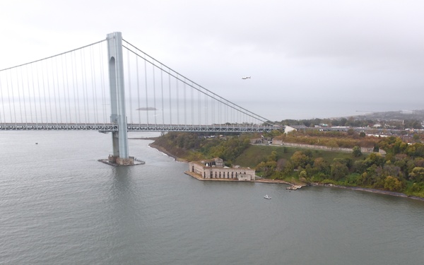 Coast Guard Air Station Atlantic City provides aerial oversight during 2017 NYC Marathon