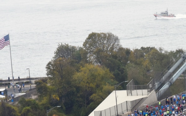 Coast Guard units provide security during 2017 NYC Marathon