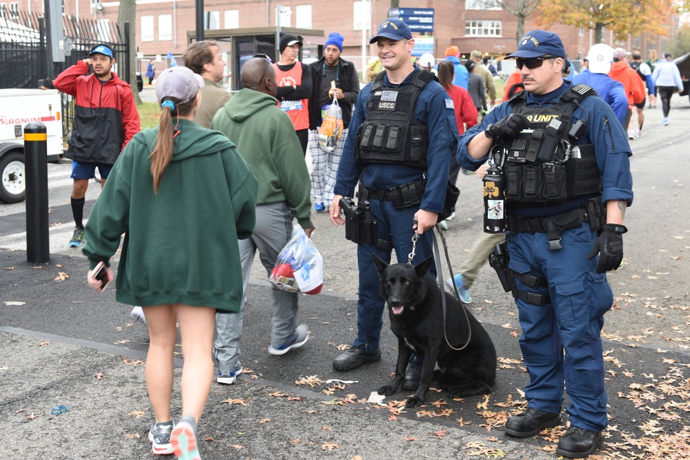 Coast Guard provides security during New York City Marathon