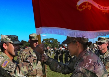 Following the Response to Hurricane Irma 753rd Brigade Engineer Battalion Welcomes New Commander