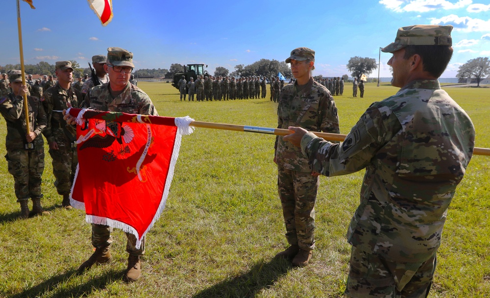 Following the Response to Hurricane Irma 753rd Brigade Engineer Battalion Welcomes New Commander