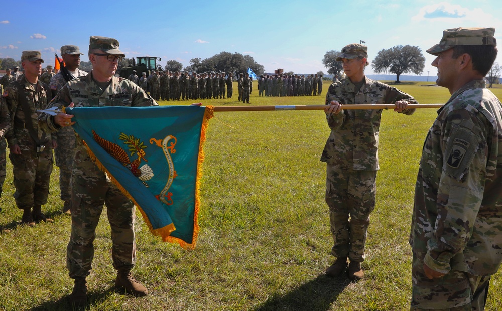 Following the Response to Hurricane Irma 753rd Brigade Engineer Battalion Welcomes New Commander