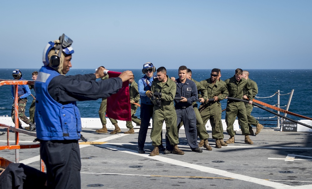 USS New York Trains during COMPTUEX