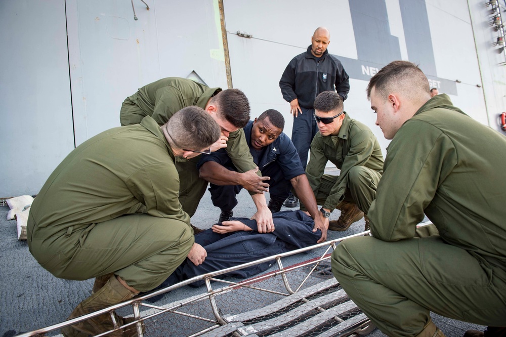 USS New York Trains during COMPTUEX