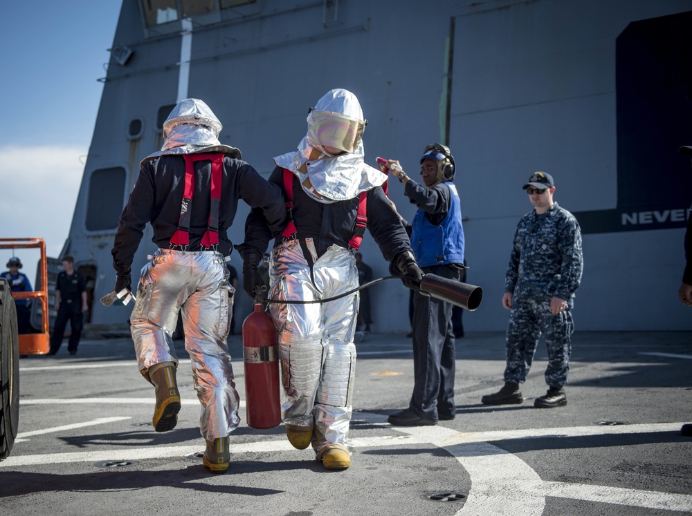 USS New York Trains during COMPTUEX