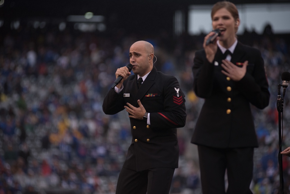 DVIDS - News - Sailor participates in NFL Salute to Service Game