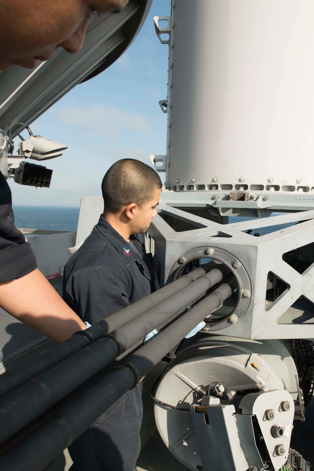 FCs conduct post live-fire CIWS maintenance