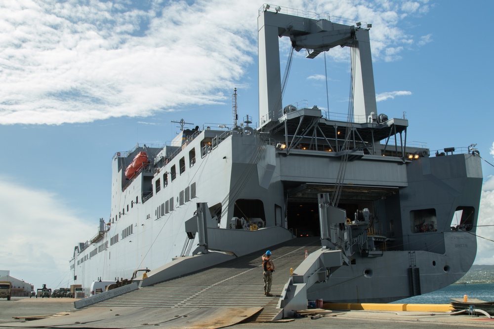 Navy delivers much needed supplies to Puerto Rico