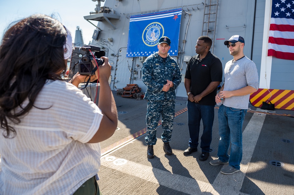 ESPN Visits USS Freedom for &quot;A Salute to America’s Heroes&quot;