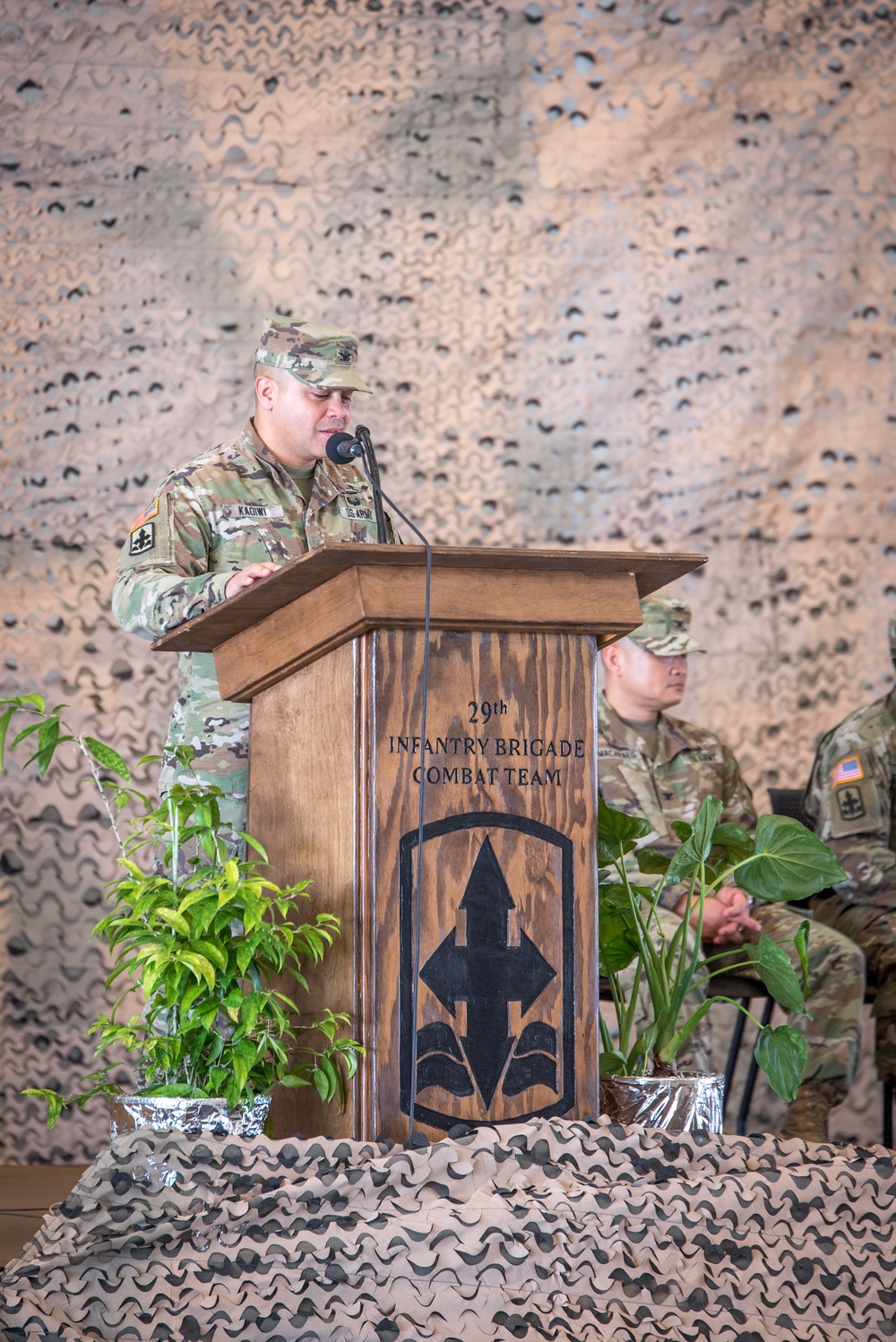 29th Infantry Brigade Combat Team Change of Command Ceremony