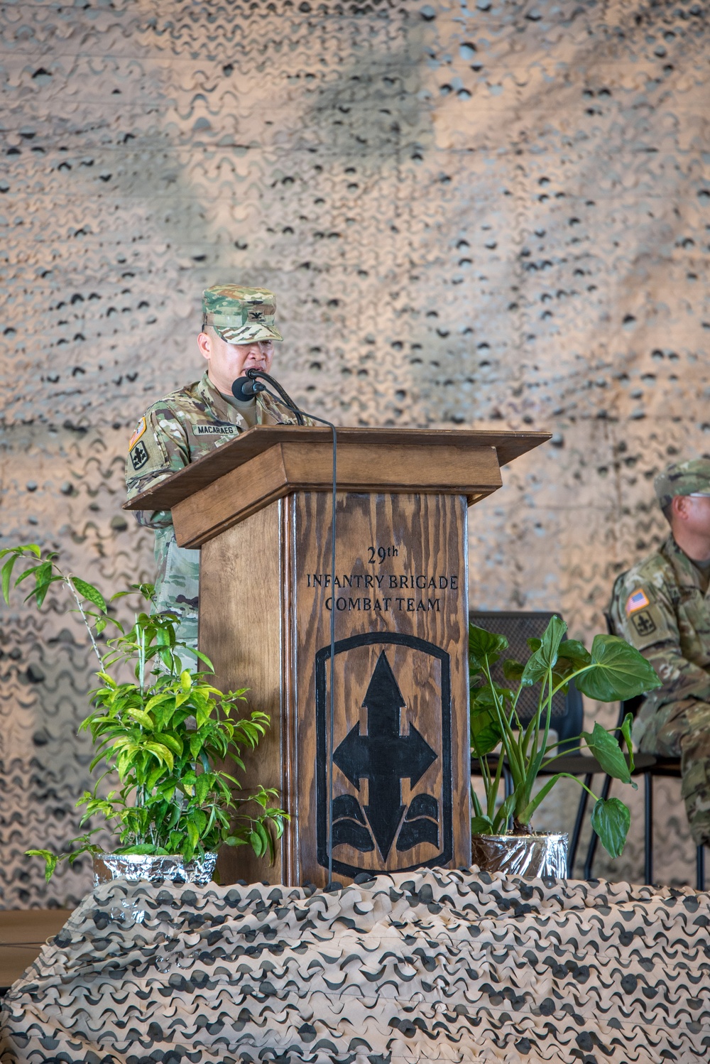 29th Infantry Brigade Combat Team Change of Command Ceremony