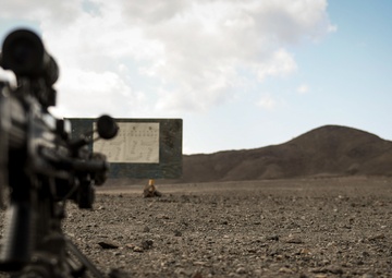 EARF team weapons squads practice maneuvers