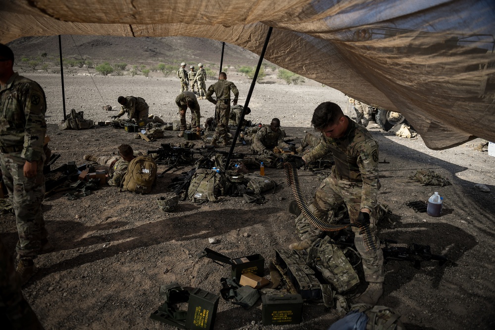 EARF team weapons squads practice bounding movements
