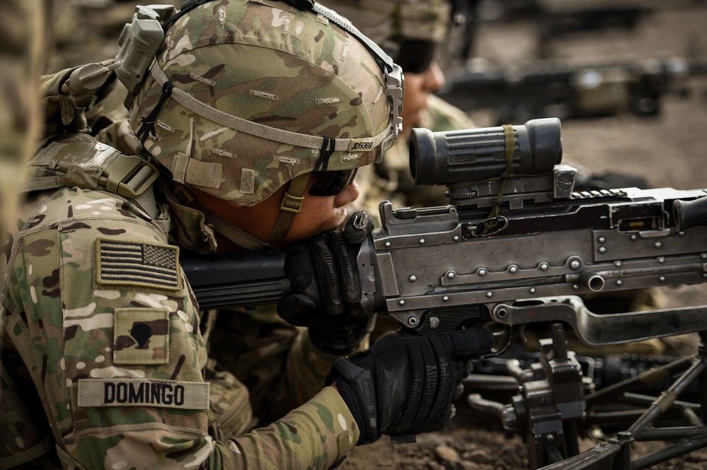 EARF team weapons squads practice bounding movements