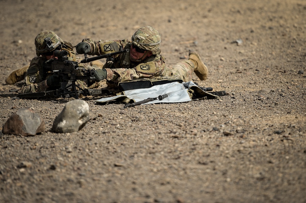 EARF team weapons squads practice bounding movements