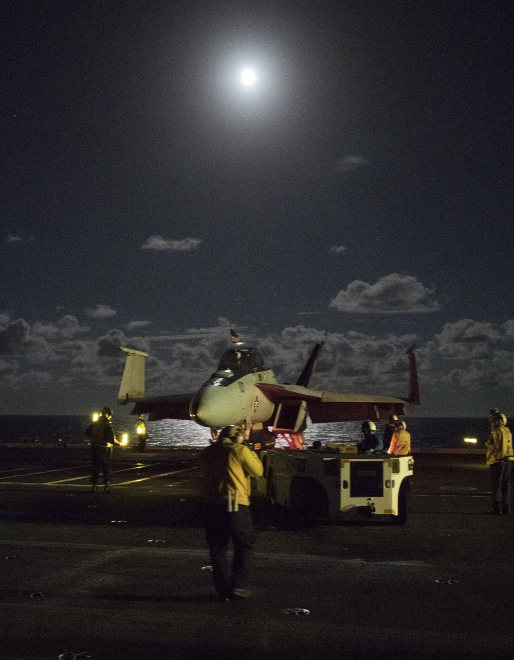 USS Gerlad R. Ford (CVN 78) Night Flight Operations