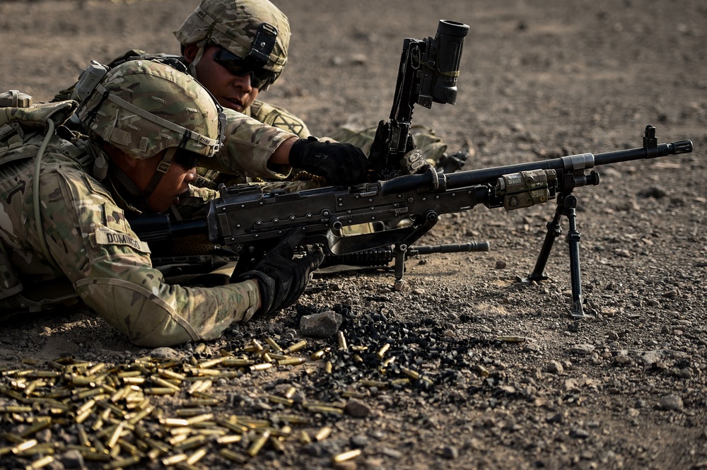 EARF team weapons squads practice bounding movements