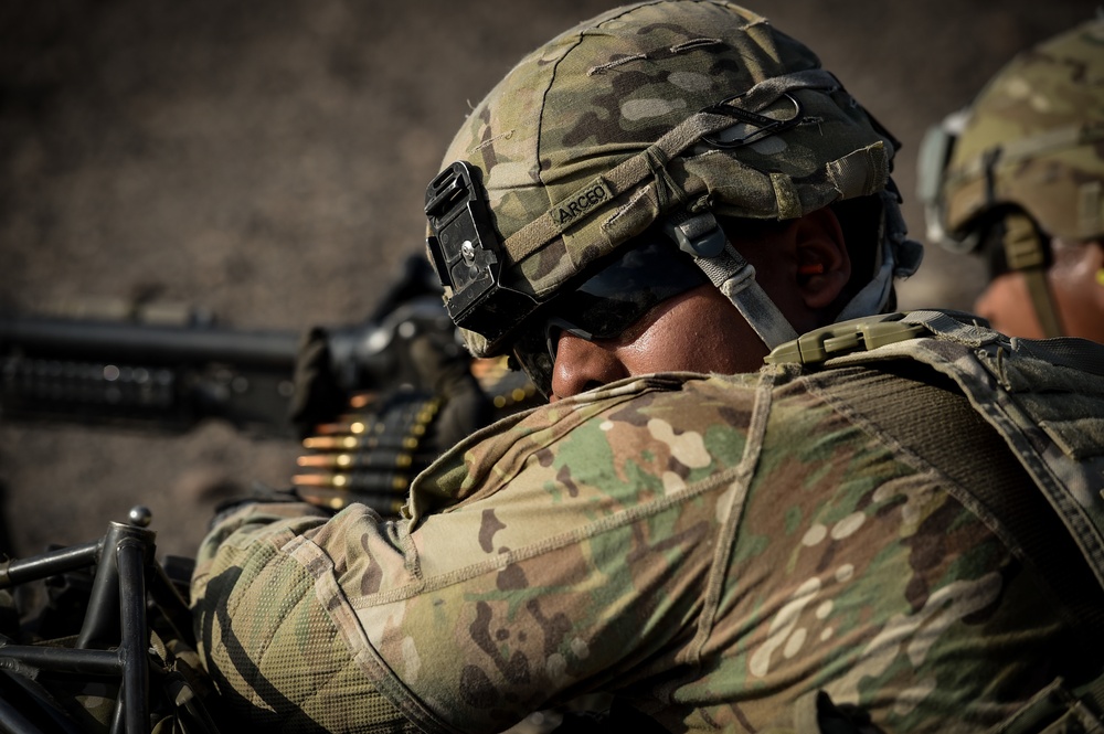 EARF team weapons squads practice bounding movements