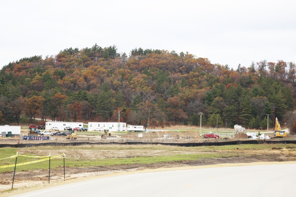 Construction of new Access Control Point continues at Fort McCoy