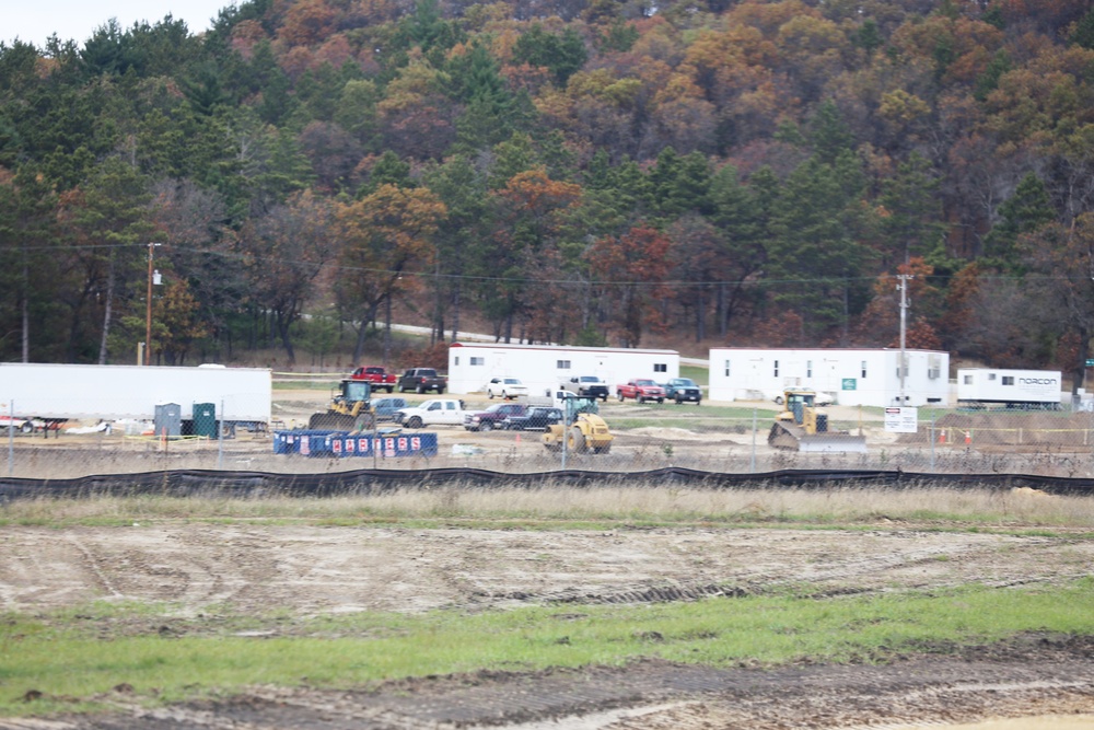 Construction of new Access Control Point continues at Fort McCoy
