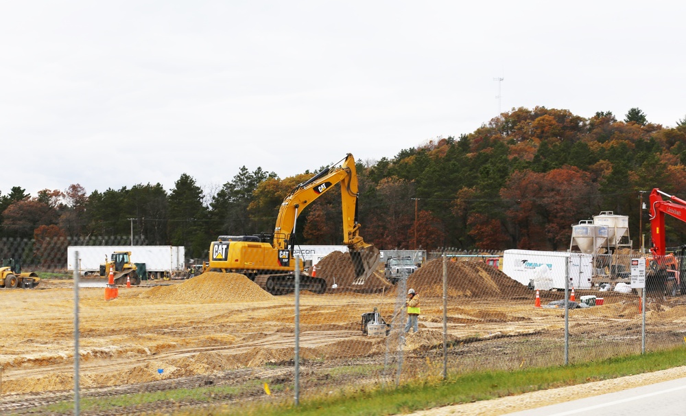 Construction of new Access Control Point continues at Fort McCoy