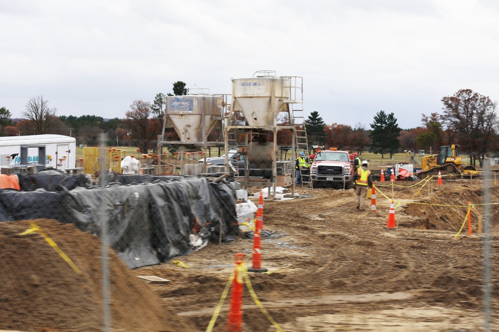 Construction of new Access Control Point continues at Fort McCoy