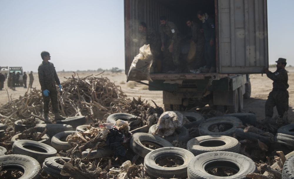 Breaking Bad: Afghan National Police destroy three tons of illegal drugs