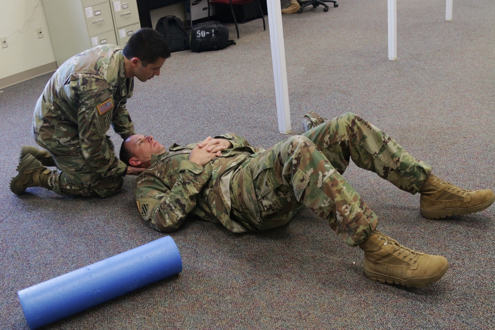 1st SFAB Combat Advisor Teams receive training on physical therapy, mental agility, nutrition to optimize tactical performance