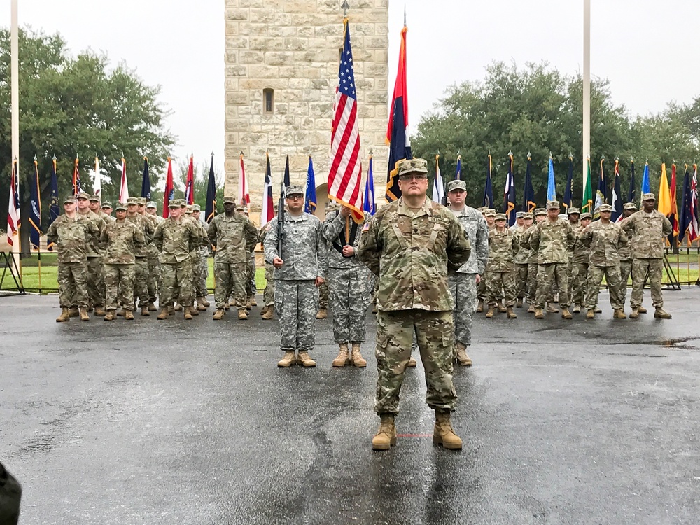 94th Training Division Welcomes 4th Brigade Health Services with Patching Ceremony