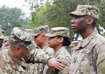 94th Training Division Welcomes 4th Brigade Health Services with Patching Ceremony
