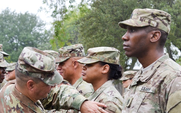 94th Training Division Welcomes 4th Brigade Health Services with Patching Ceremony